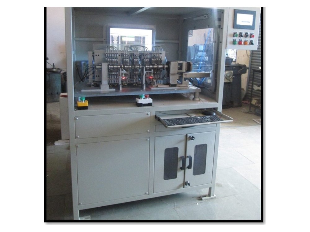 PLC-PC Based Camshaft Autogauging Machine