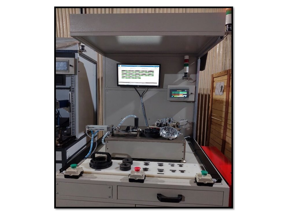 End Cover Multigauging Machine