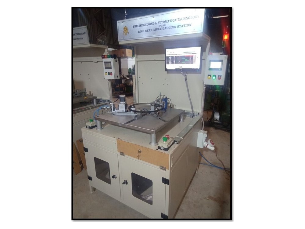 PLC-PC Based Ring Gear Multigauging Machine V2