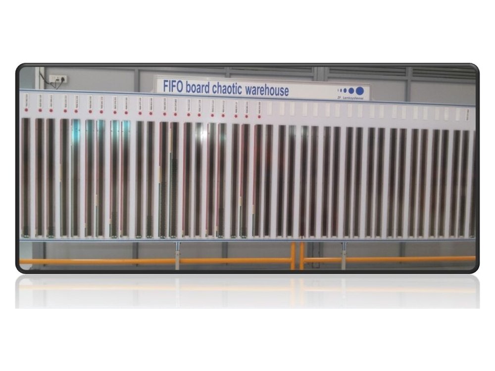 Wireless FIFO Display Board for Stores & Line Input Material